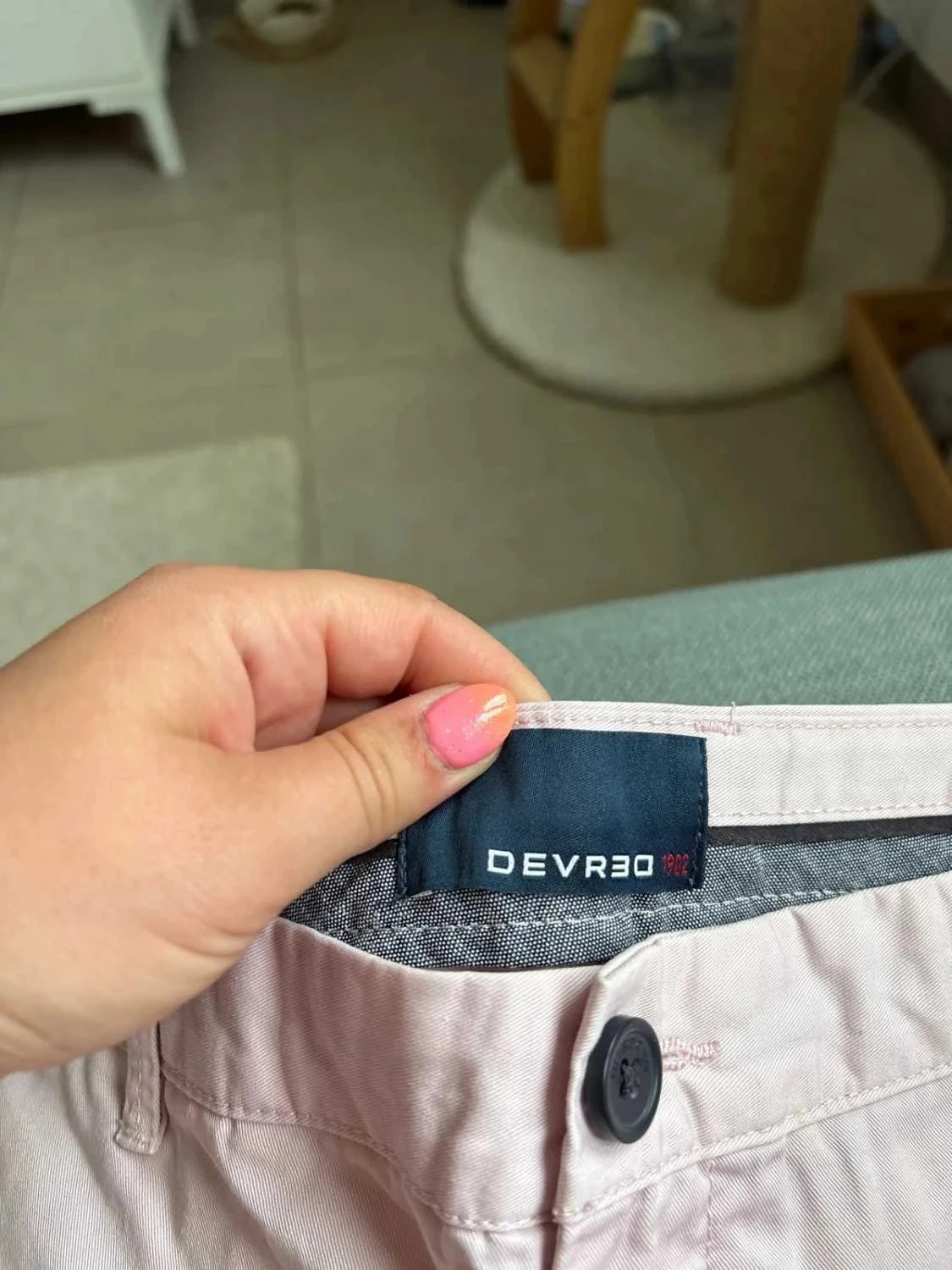 bermuda rose pâle devred tamanho 42 – photo 3